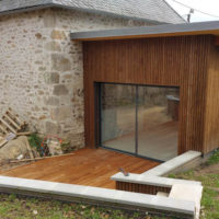 extension bois et zinc